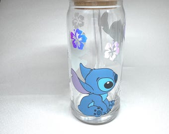 Stitch Glass Cup