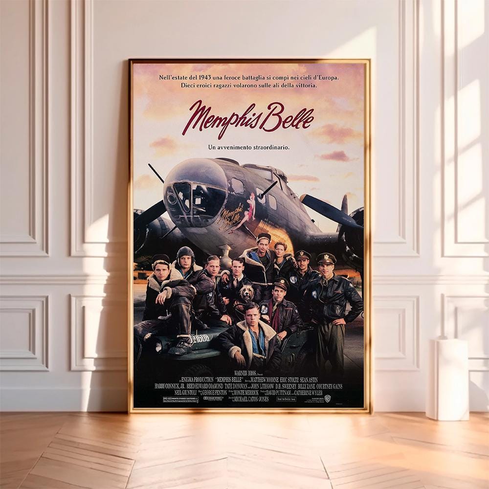 Memphis Belle Print - Etsy