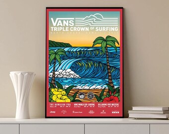希少 Vans triple crown ヘザーブラウン ポスター surf 希少 Vans triple crown ヘザーブラウン ポスター surf