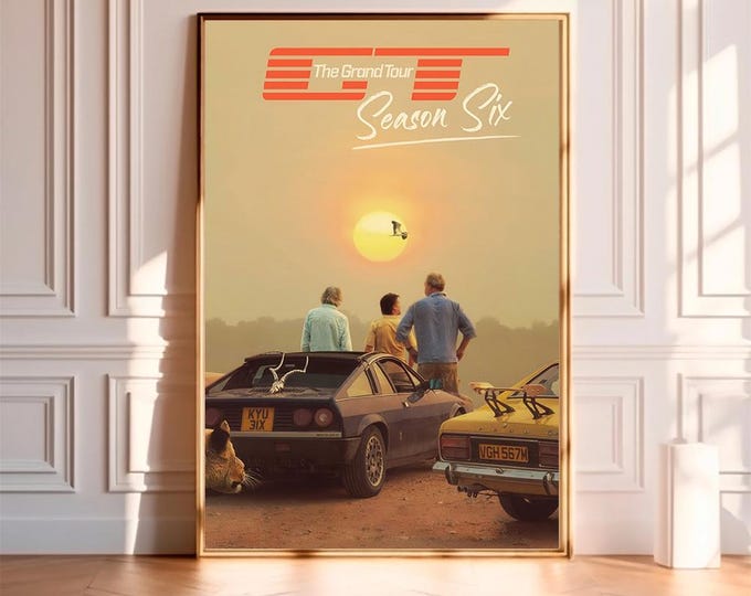 The Grand Tour--Movie Poster,High Quality Canvas Print, Wall Art, Room Decor, Art Poster For Gift Unframed