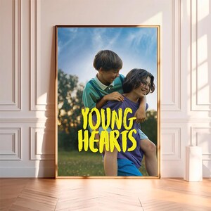 Young Hearts (2024)--Movie Poster,High Quality Canvas Print, Wall Art, Room Decor, Art Poster For Gift Unframed