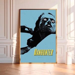Manhunter (1986)--Movie Poster,High Quality Canvas Print, Wall Art, Room Decor, Art Poster For Gift Unframed