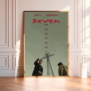 Se7en movie poster - Etsy 日本