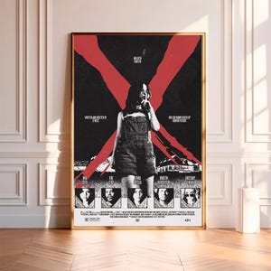 X--Movie Poster,High Quality Canvas Print, Wall Art, Room Decor, Art Poster For Gift Unframed