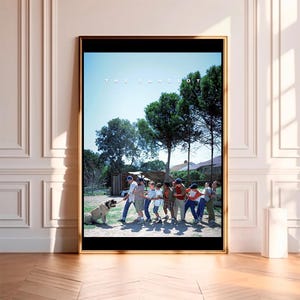 The Sandlot (1993)--Filmposter, hoogwaardige canvasprint, kunst aan de muur, kamerdecoratie, kunstposter voor cadeau, ingelijst