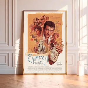 La Chimera (2023)--Movie Poster,High Quality Canvas Print, Wall Art, Room Decor, Art Poster For Gift Unframed