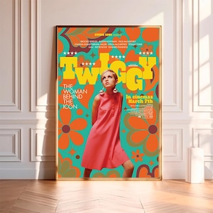 Twiggy poster - Etsy 日本