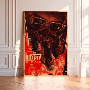 The Lost Boys (1987) --Movie Poster, Hochwertige Leinwand Druck, Wand Kunst, Raum Dekor, Kunst Poster für Geschenk Ungerahmt