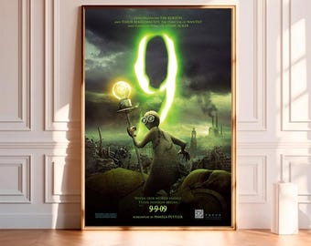 9--Movie Poster,High Quality Canvas Print, Wall Art, Room Decor, Art Poster For Gift Unframed