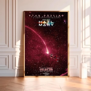Project hail mary poster - Etsy 日本