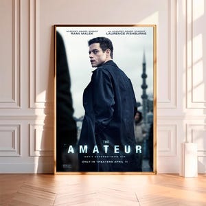 The Amateur (2025)--Movie Poster,High Quality Canvas Print, Wall Art, Room Decor, Art Poster For Gift Unframed