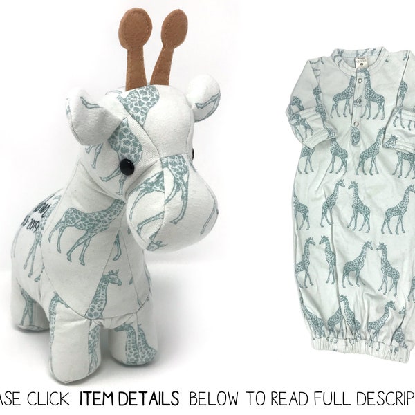 Keepsake Made From Baby Clothes Etsy