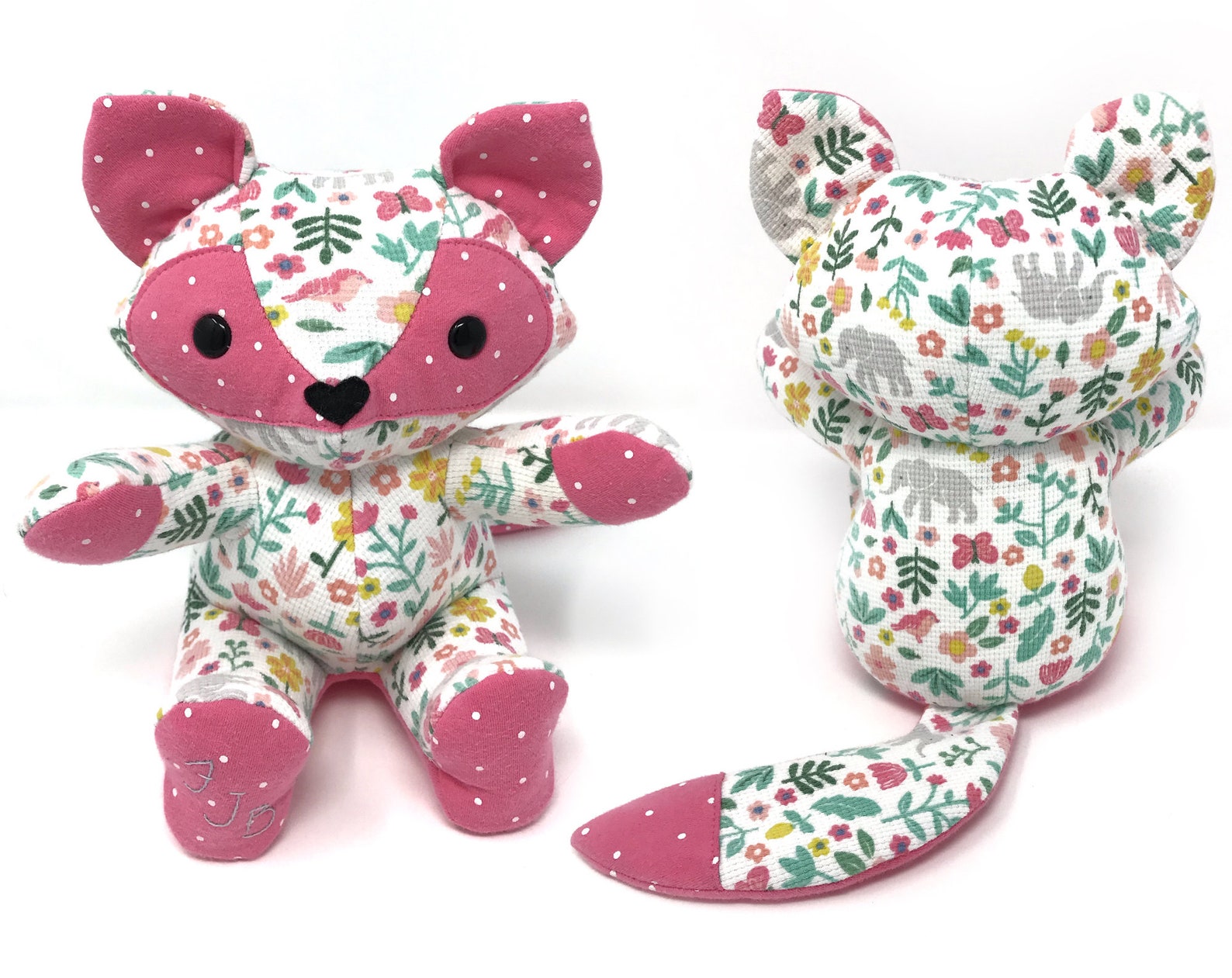 Keepsake Memory Fox stuffed animal made from your baby Etsy