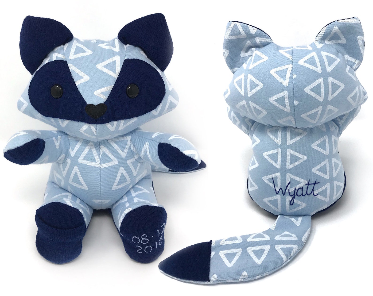 Keepsake Memory Fox LARGE Stuffed Animal Made From Your Etsy