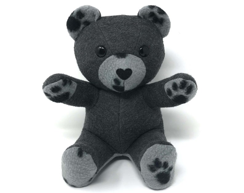 Keepsake Memory Bear custom made from baby clothes, adult clothing image 7