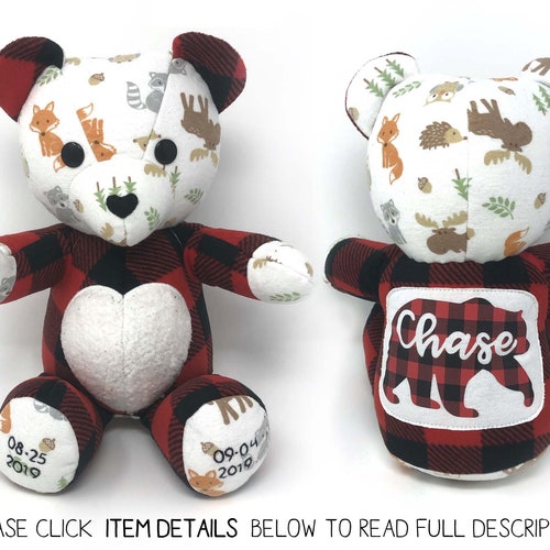 hospital blanket teddy bear