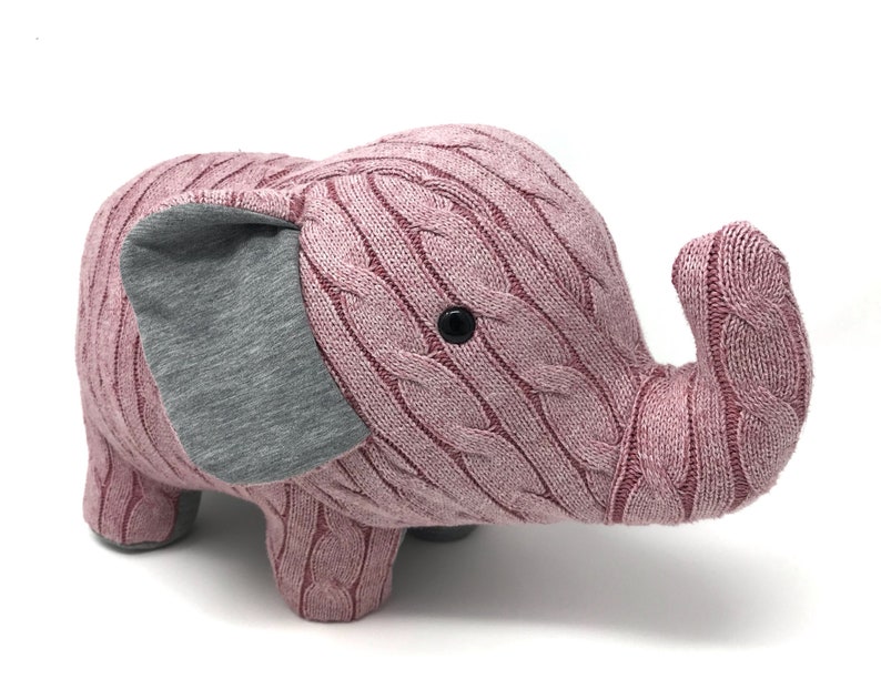 Keepsake Memory Elephant LARGE Stuffed Animal Made From Your Etsy
