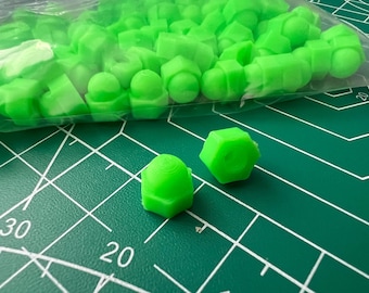 Colorful Pinball Acorn Nut/Post Cap (25-pk)
