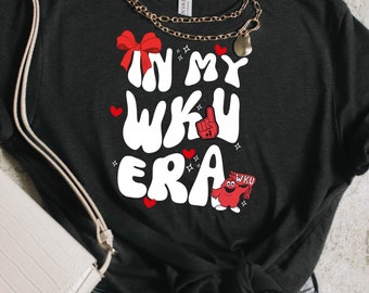 Camiseta con lazo "In My WKU Era" - Camiseta para el día del juego con colores cómodos