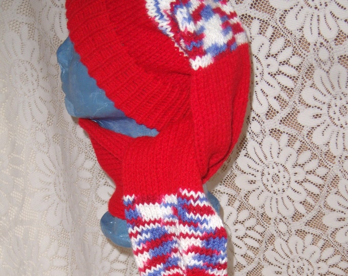 156- Long stocking hat (SCRATS) ready to ship next day