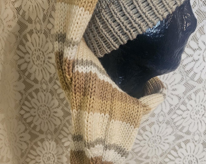 127-Long stocking hat (ready to ship next day)
