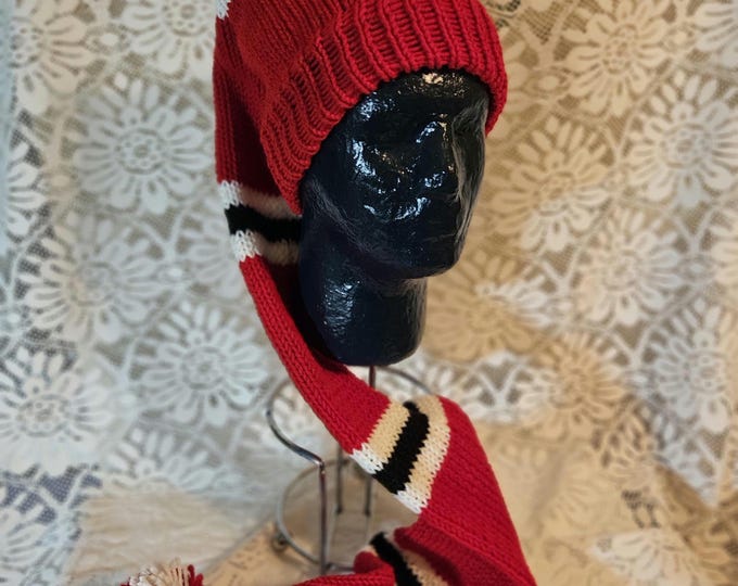 117- Long stocking hat (SCRATS) ready to ship next day