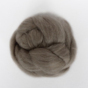 100% Cashmere Roving Brown/undyed/combed tops/Roving/Yarns/For Felting/Spinning