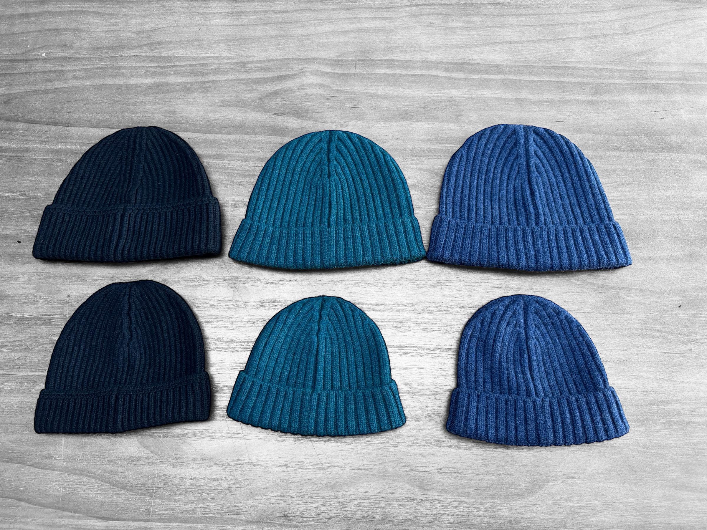 100% Merino Wool Ribbed Knit Beanie Cap, Warm Winter Hat Unisex Wooly Head Ribbed Wool Beanie – Heavyweight Cold Weather Hat  main image 2