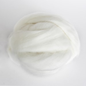 Wool Roving A Rabbit 100% Angora Rabbit Hair Roving/combing Tops/undyed Fiber/felting ...