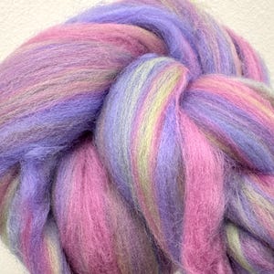 Mixed Colors Merino Wool Roving - Needle Felting, Spinning, Knitting - Etsy