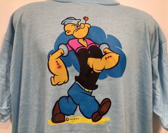 Vintage Original Popeye DC Tee, Size Xxl…j169 - Etsy