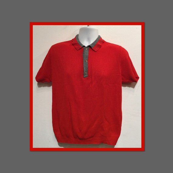 Vintage 1950s two button Fleck rock n roll shirt