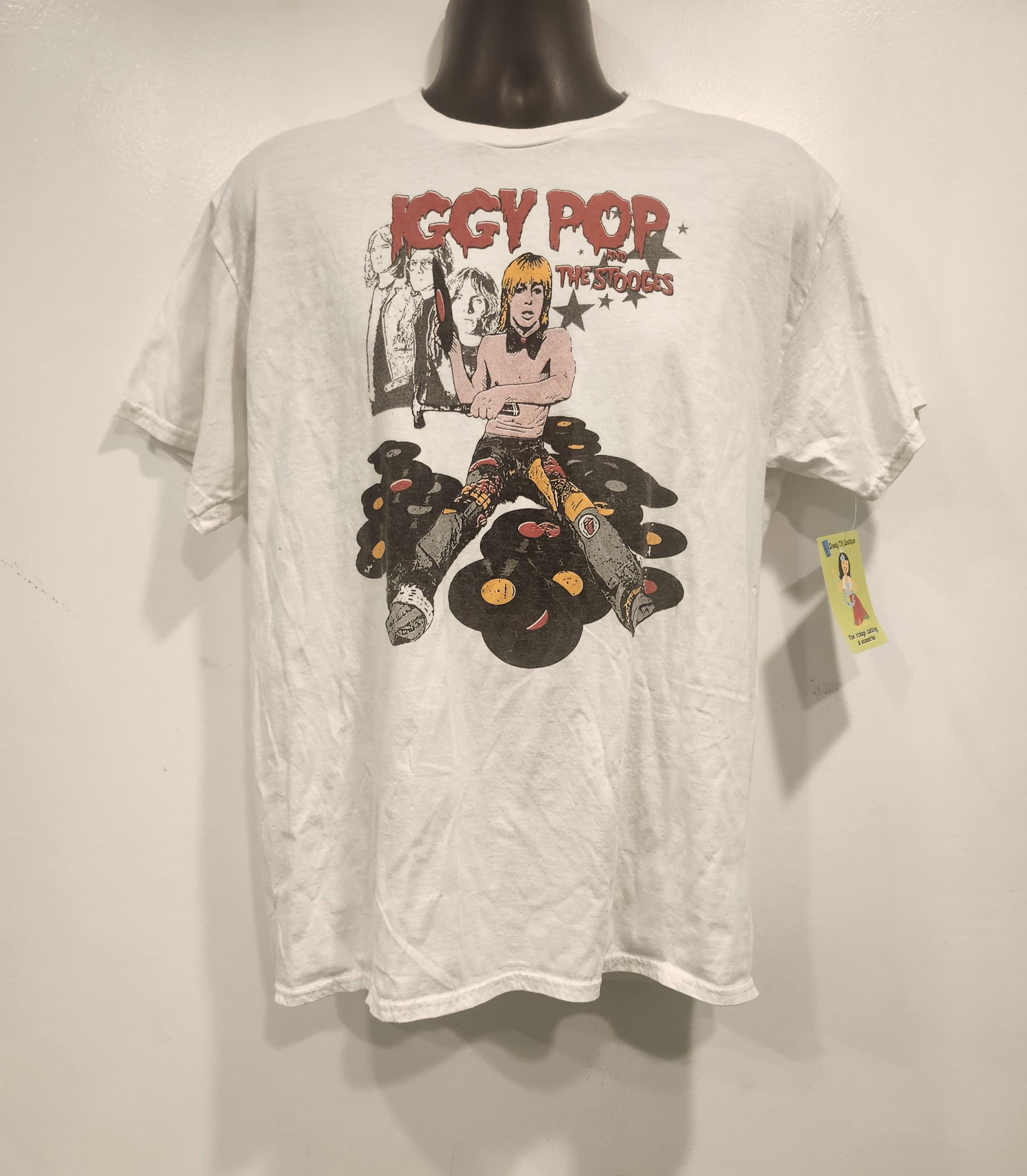 Iggy Pop Vintage T Shirt - Etsy