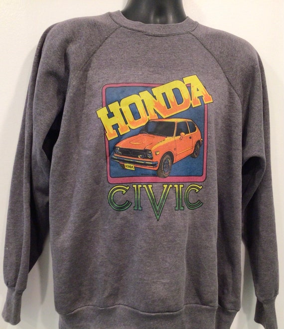 Vintage original 1975 Honda civic DC raglan sleeve