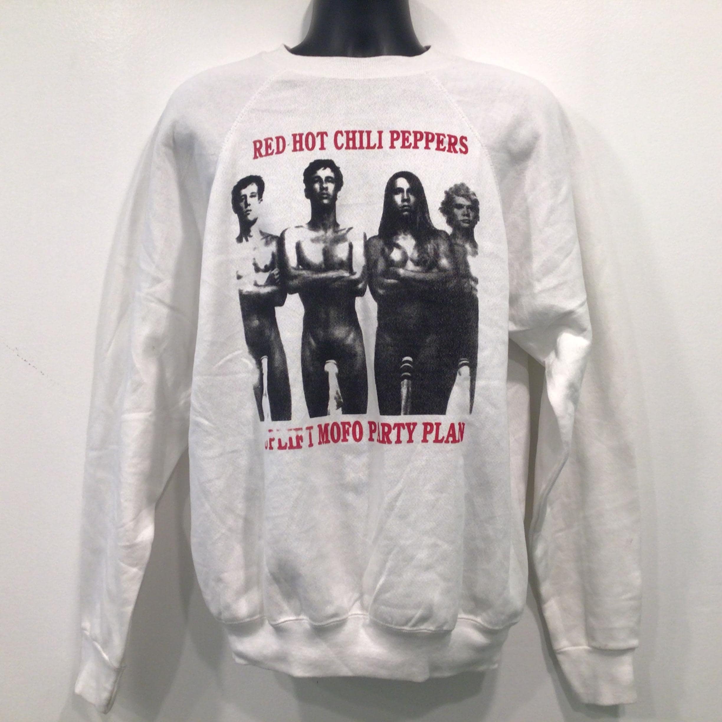 Vintage 1980s/90s Red Hot Chili Peppers Printed Sweat, Size Vintage 1980s/90s Red Hot Chili Peppers Printed Sweat, Size