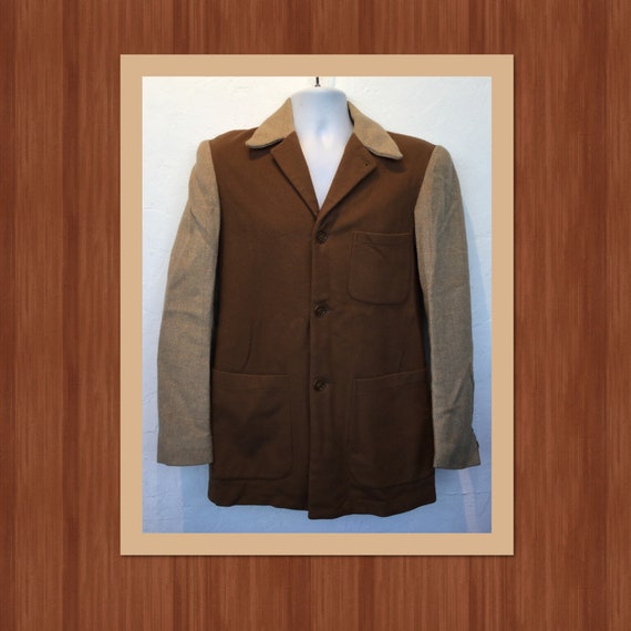 Vintage 1940s/50s wool two tone Hollywood Sports J
