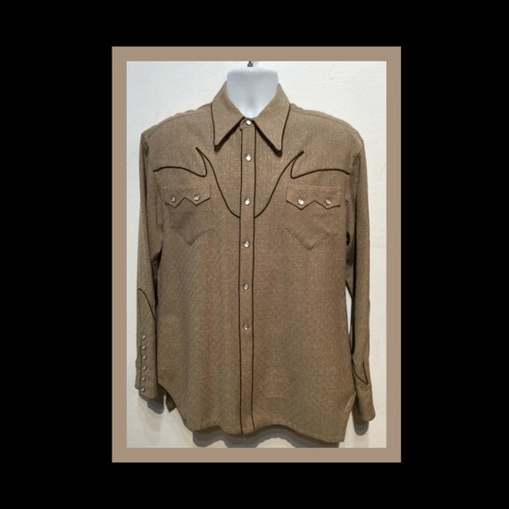 Vintage 1940s/50s western shirt by Nudie's of Nort