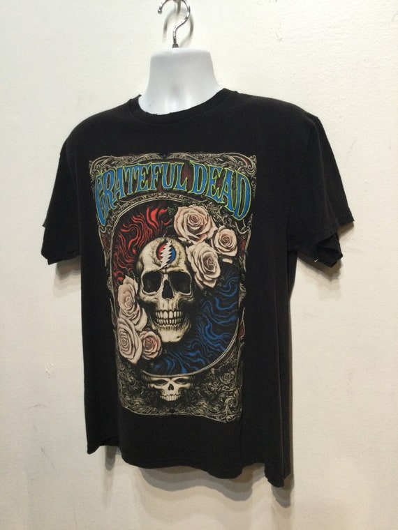 Vintage printed rock T-shirt - "Grateful Dead"  S… - image 6