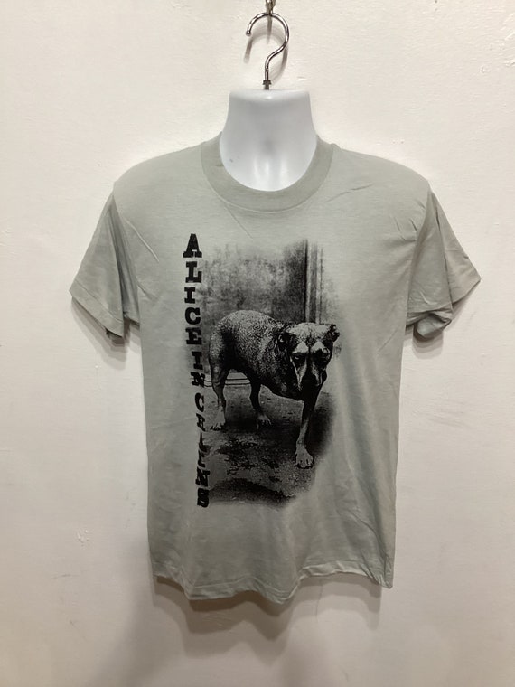 Printed vintage rock T-shirt -"Alice in Chains" S… - image 3