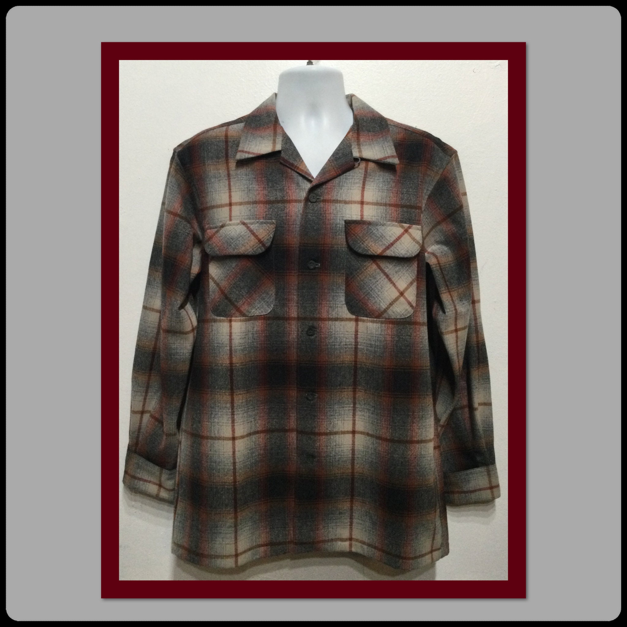 2 New Pendleton Men's Board Shirt. - Etsy 2 New Pendleton Men's Board Shirt. - Etsy