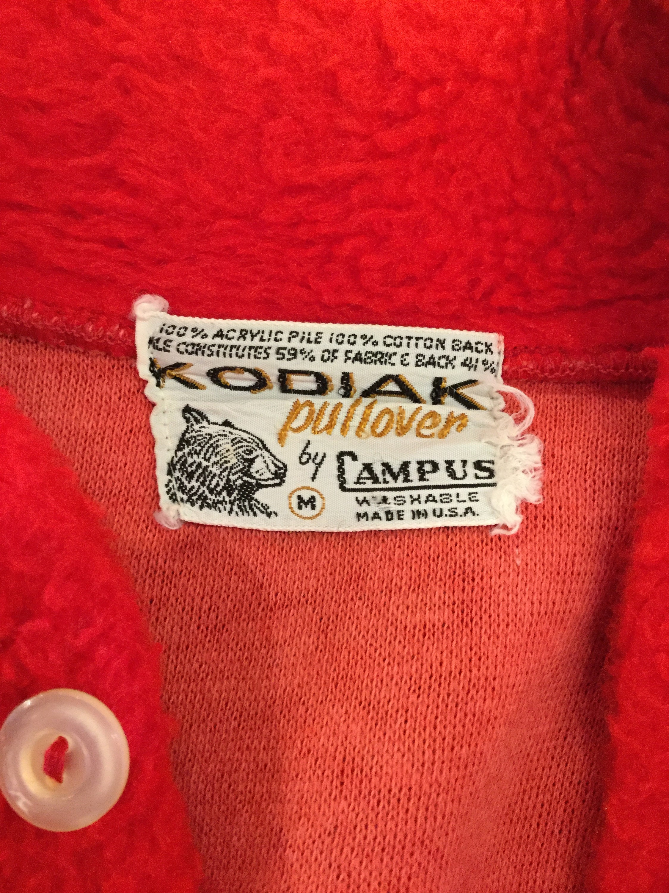 50’s〜 Kodiak by campus pullover Nearly $2,000 for a cheetah print pullover