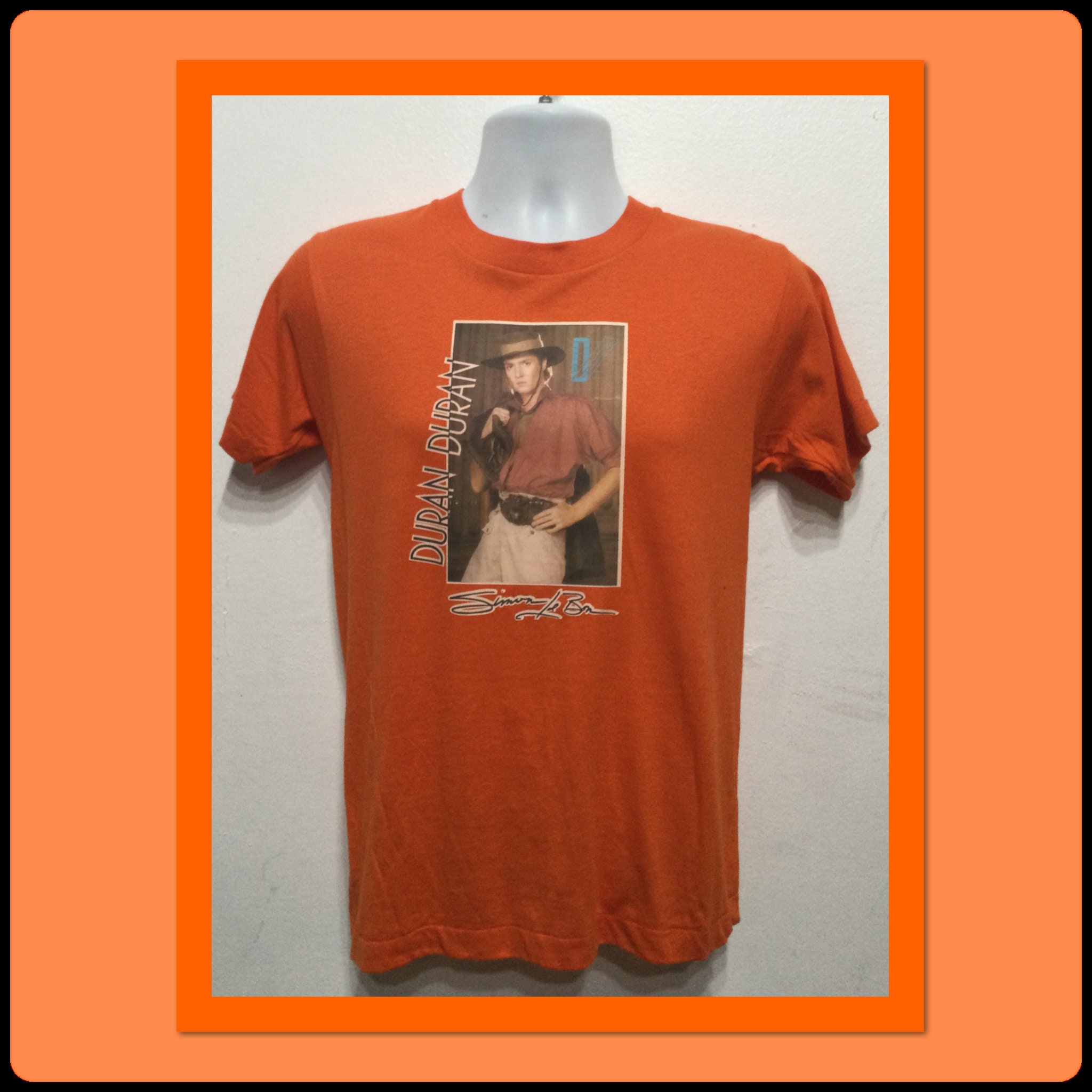 Simon Le Bon☺︎ sama♡Layered brown polo Simon Le Bon Shirt - Etsy