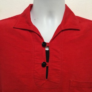 Vintage 1950s flannel gaucho shirt image 6