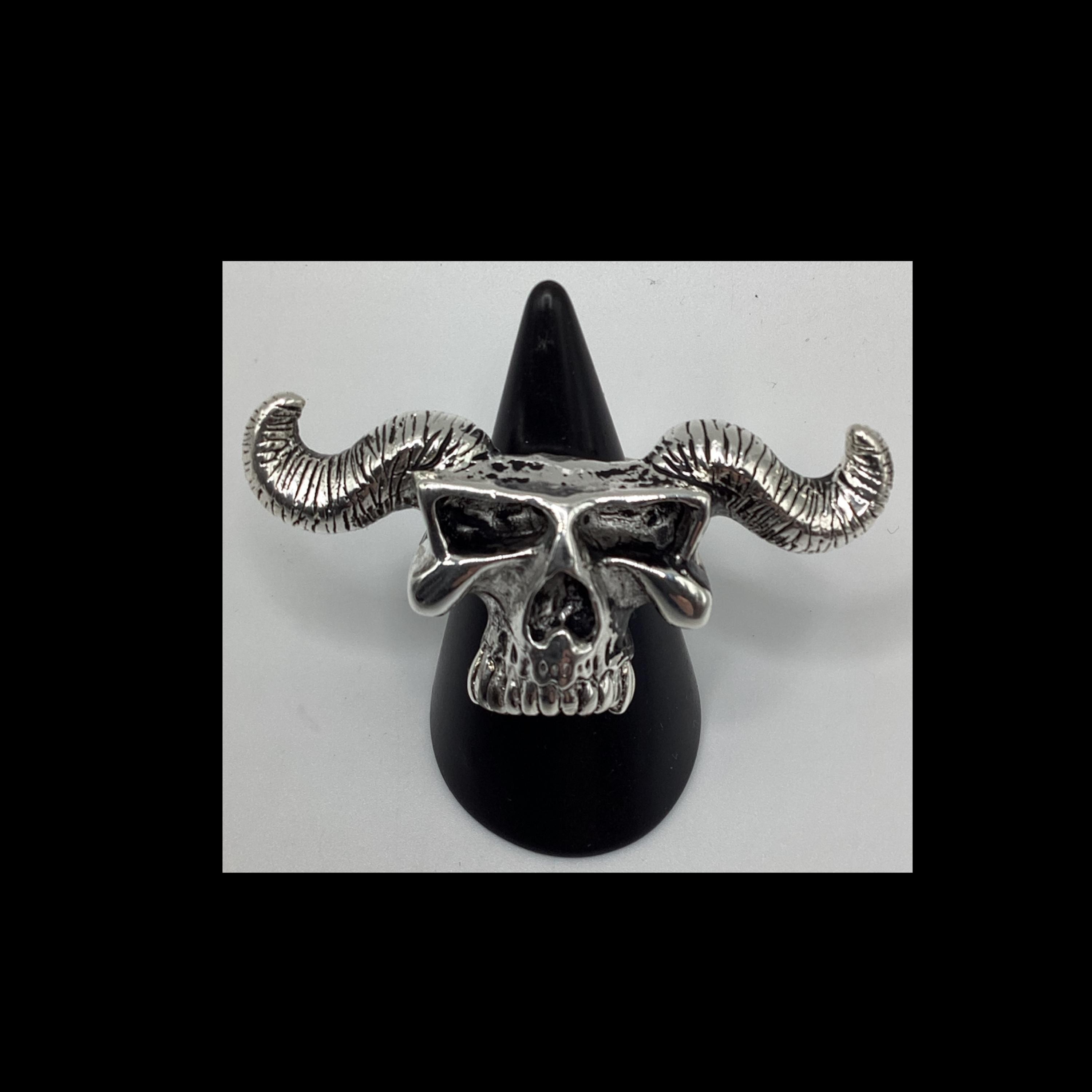Vintage Mexican Biker Skull Ring - Etsy