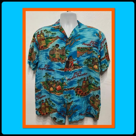 Vintage 1950s/60s Rayon 