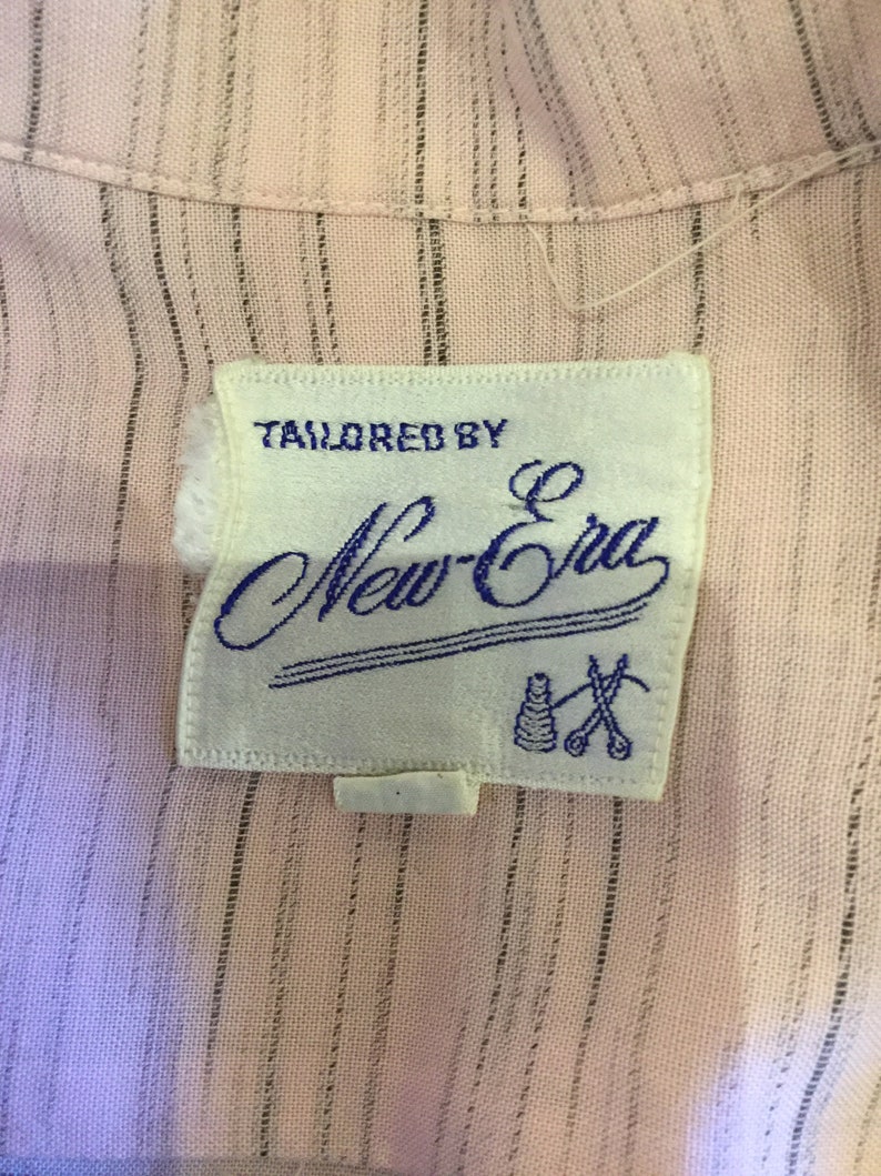 Vintage 1950s two button Fleck rock n roll shirt
