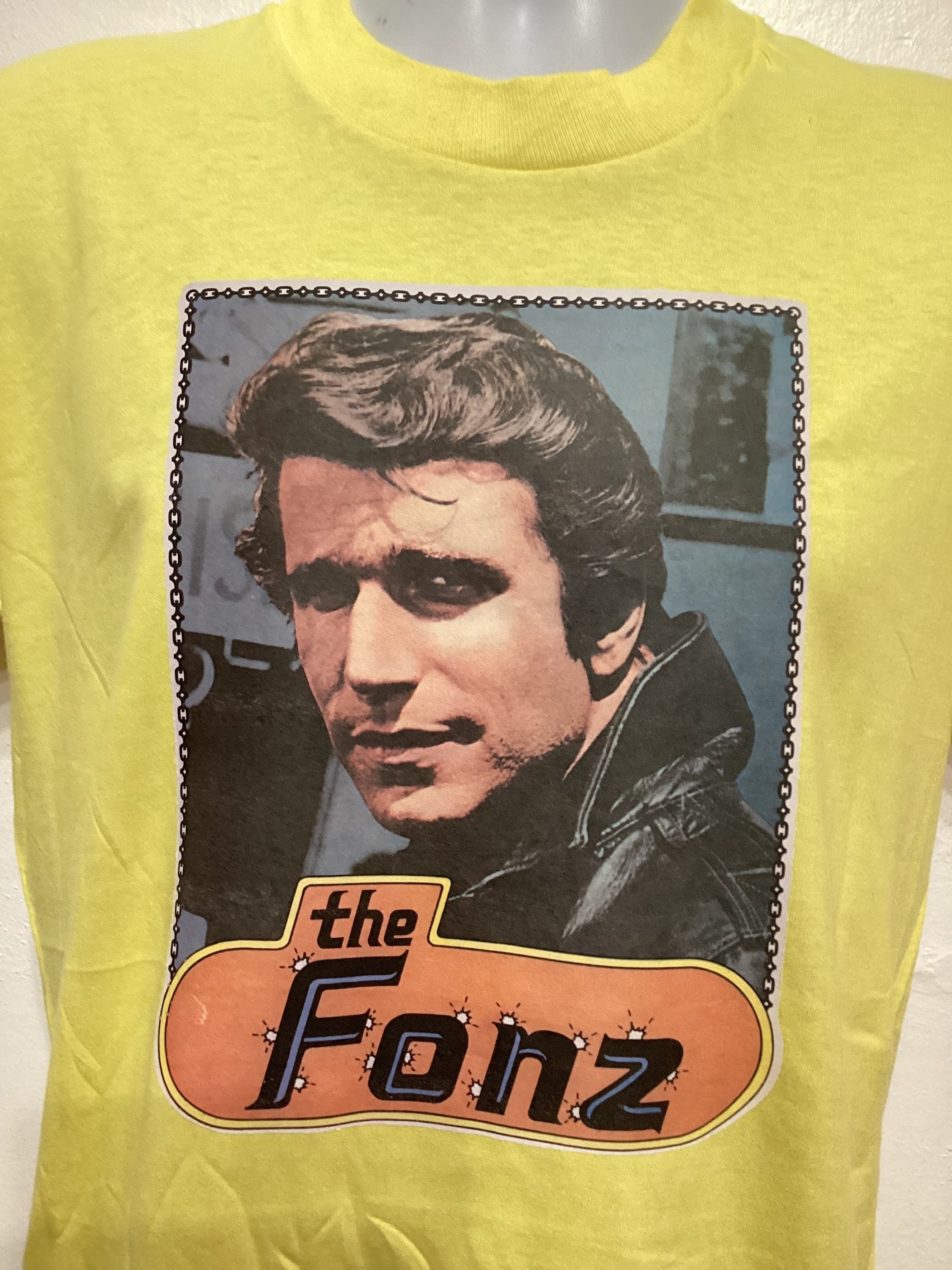 1970s Original Fonzie Decal T-shirt - Etsy