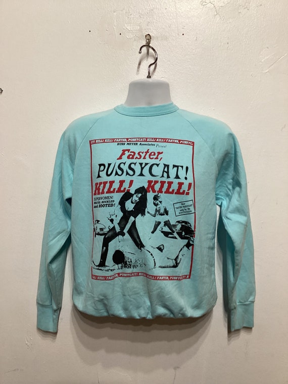 Vintage printed novelty sweatshirt- The cult movi… - image 9