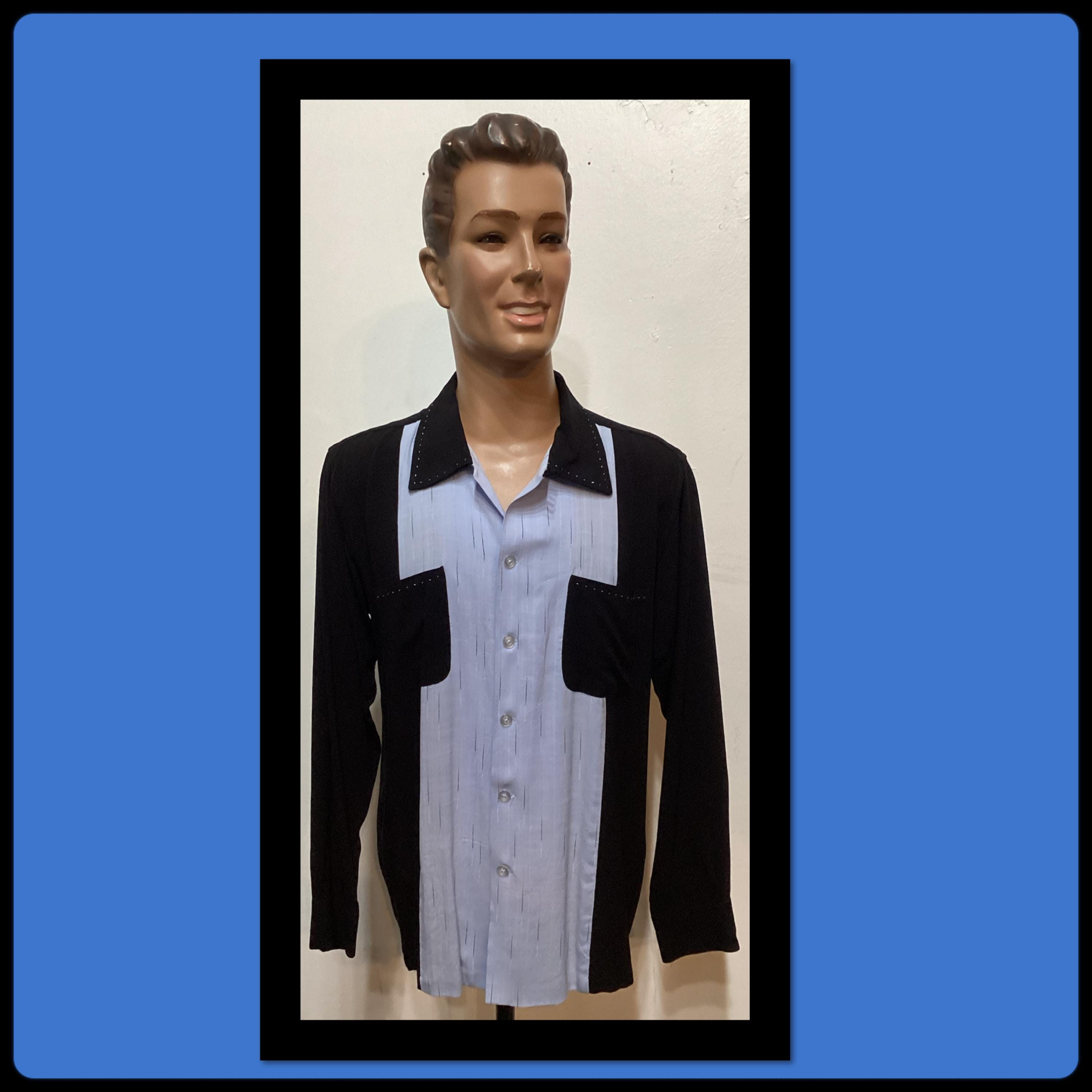 トップス 50s vintage rayon shirt Vintage Rayon Shirt 1950s - Etsy