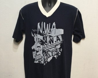 NWA vintage Tシャツ　Raptee N.W.A Tシャツ Straight Outta Compton T-Shirt(Ice Cube Dr. Dre Eazy
